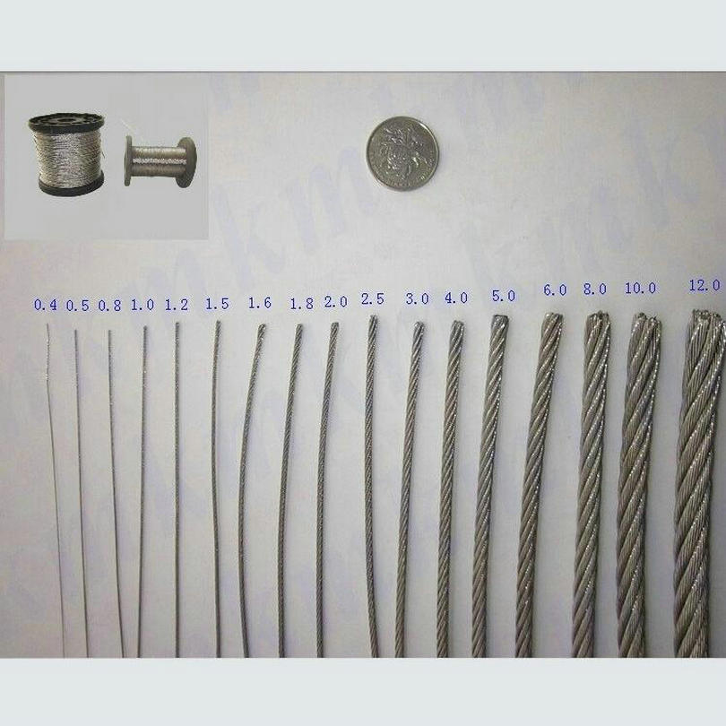 HQ HW02 SS316 marine grade sta - Stainless Wire Ss316 recension och pris