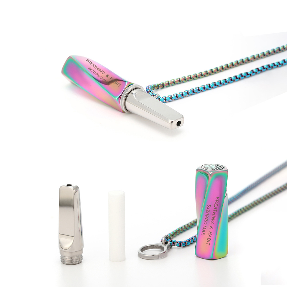 Stainless Steel Inhaler Neckla - Vaping Air recension och pris