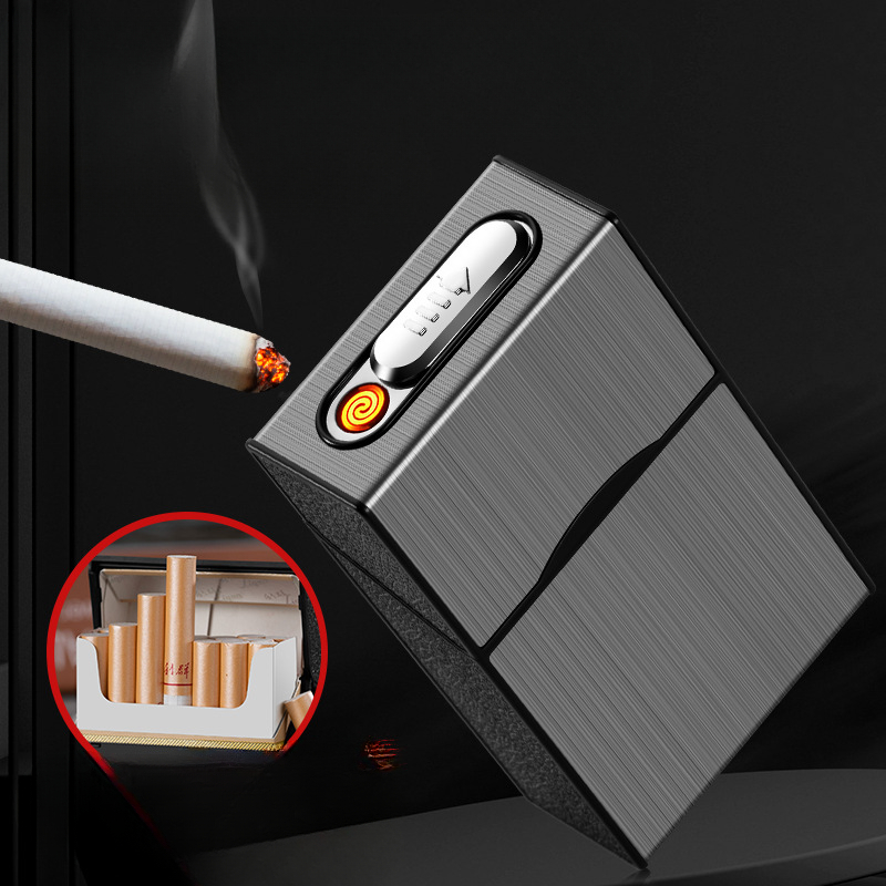 2 In 1 20 Cigarette Case Light - Vape Accessory recension och pris