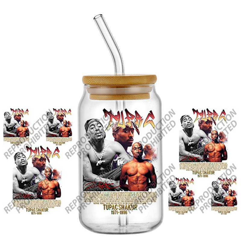 Popular Rapper Superstar TUPAC - Rdta Tank Glass recension och pris