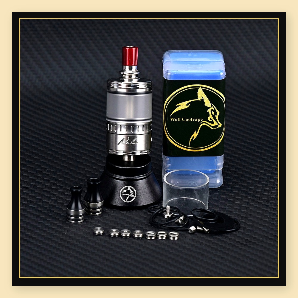 Wolfcoolvape NOLA RTA 3.2ml Re - Vaping Air recension och pris