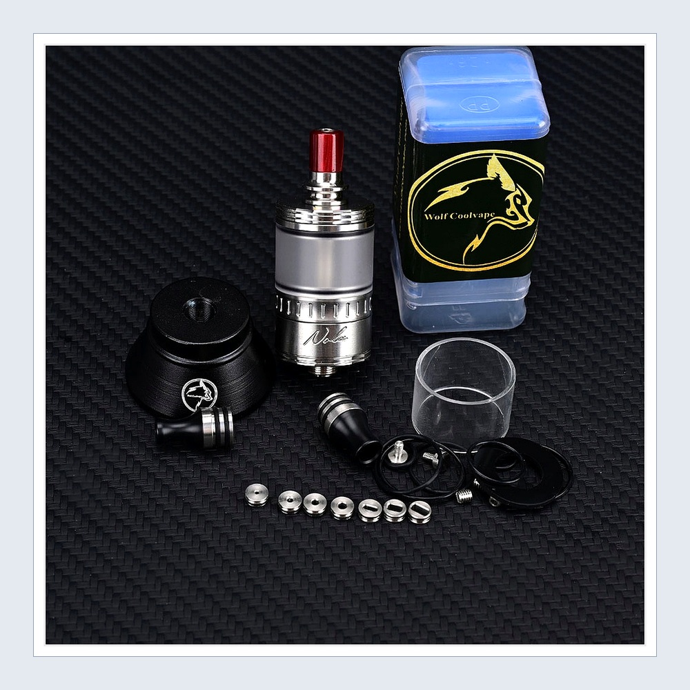 Wolfcoolvape NOLA RTA 3.2ml Re - Vaping Air recension och pris