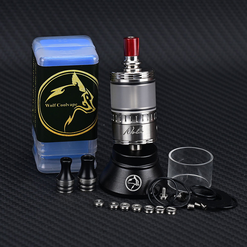 Wolfcoolvape NOLA RTA 3.2ml Re - Vaping Air recension och pris
