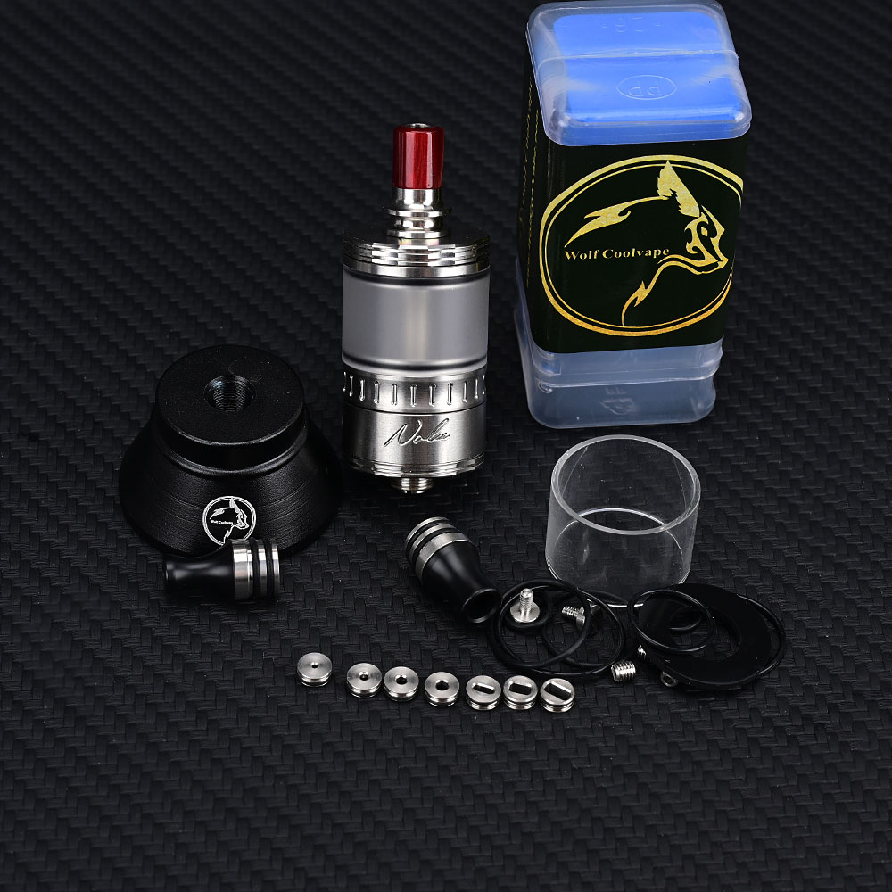 Wolfcoolvape NOLA RTA 3.2ml Re - Vaping Air recension och pris
