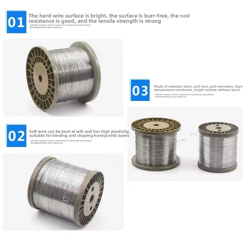 100m/lot 0.1mm 0.2mm 0.3mm 0.4 - Stainless Wire Ss316 recension och pris