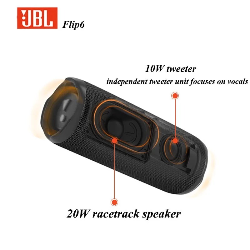 JBL FLIP6 Bluetooth Party Spea - Jbl Speaker Flip 6 recension och pris
