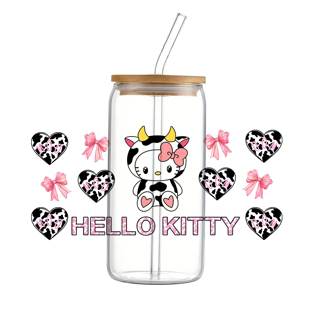 11x24cm Cute Milk Cow Hello Ca - Rdta Tank Glass recension och pris