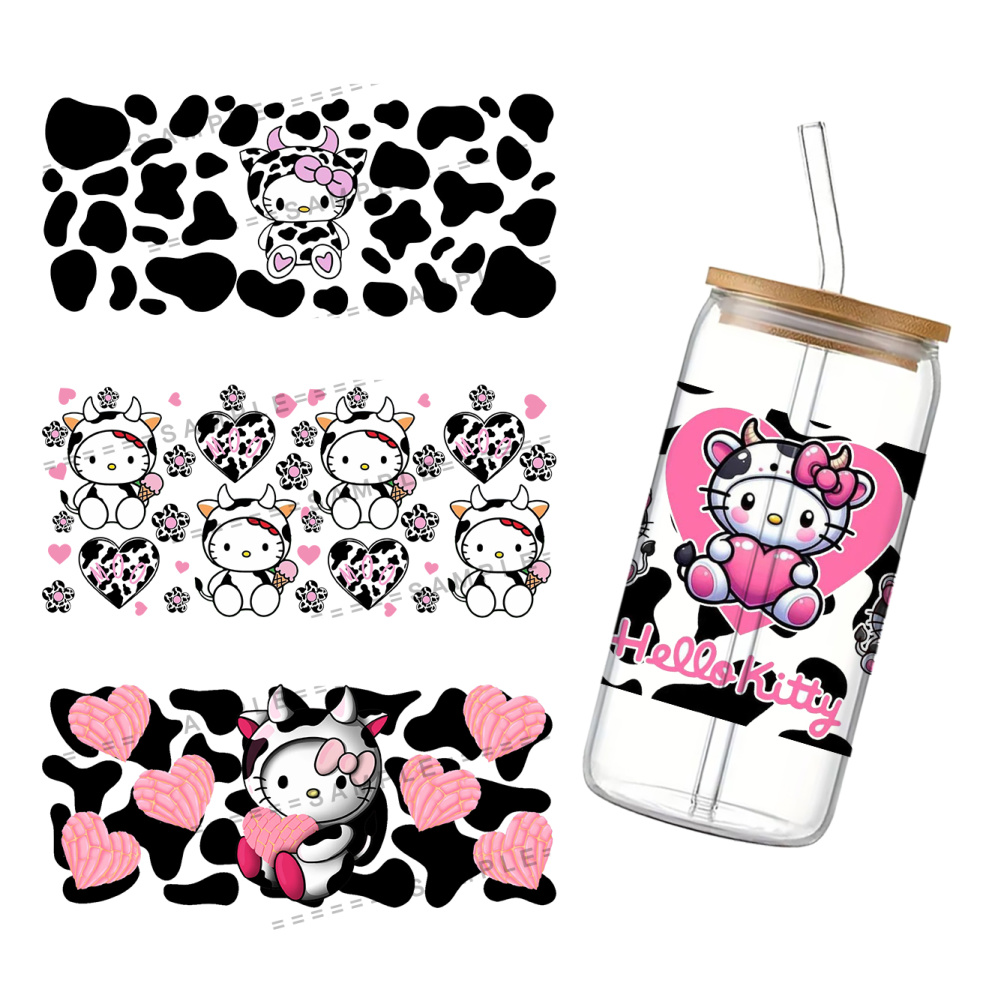 11x24cm Cute Milk Cow Hello Ca - Rdta Tank Glass recension och pris